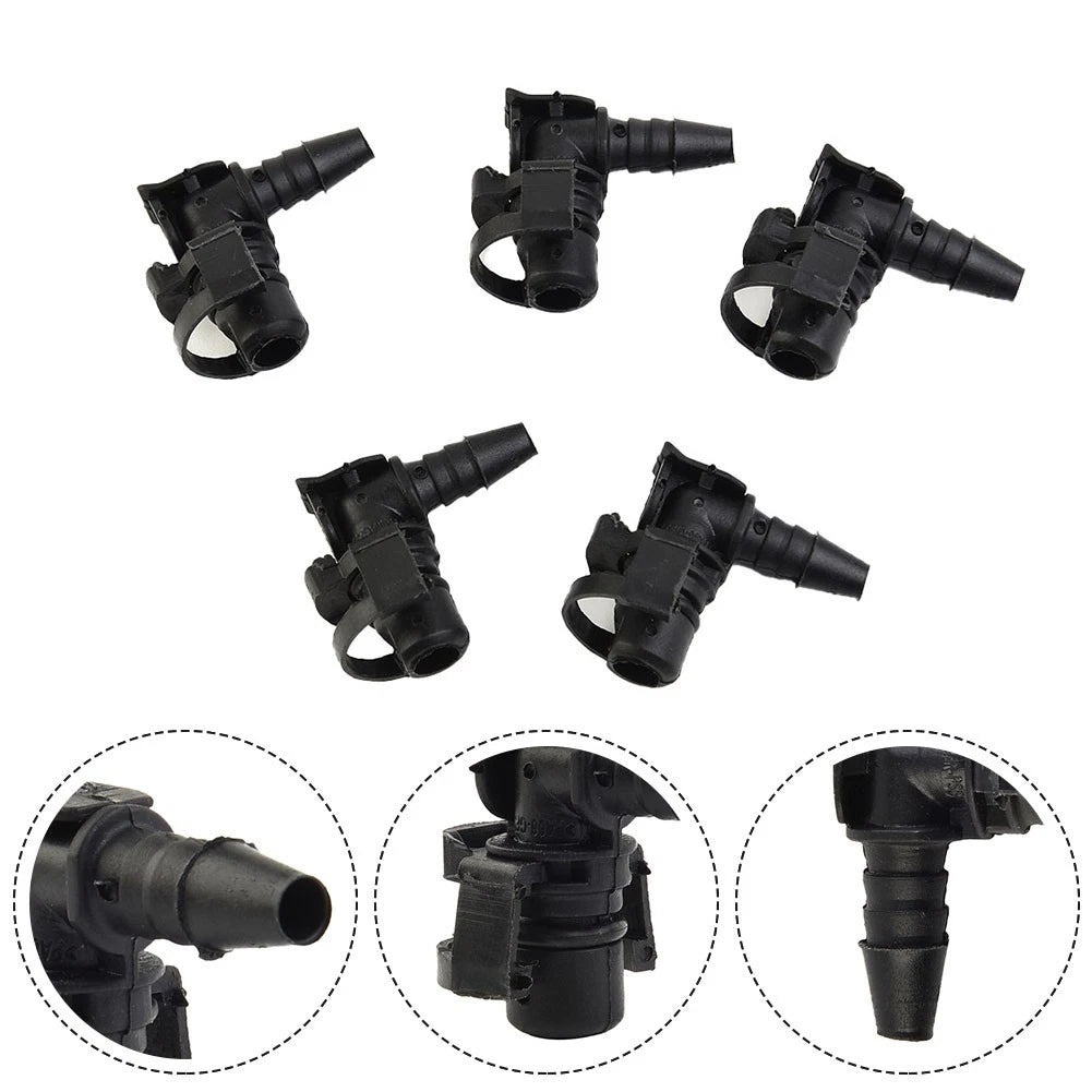 5 Pcs Throttle Valve Thermostat Body Heater Pipe Hose Connectors for Chevrolet