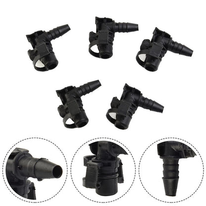 5 Pcs Throttle Valve Thermostat Body Heater Pipe Hose Connectors for Chevrolet