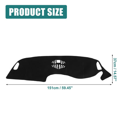 Black Dashboard Cover Mat Protector for Honda ZR-V (2023)