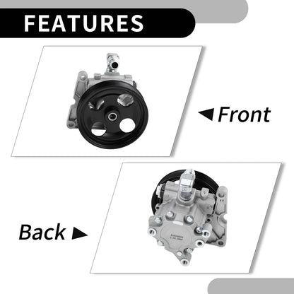 Car Power Steering Pump with Pulley for Mercedes-Benz ML320 (2000-2005)