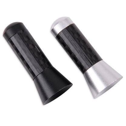 36mm Carbon Fiber Roof Radio Antenna for Car Signal Amplifier BLACK