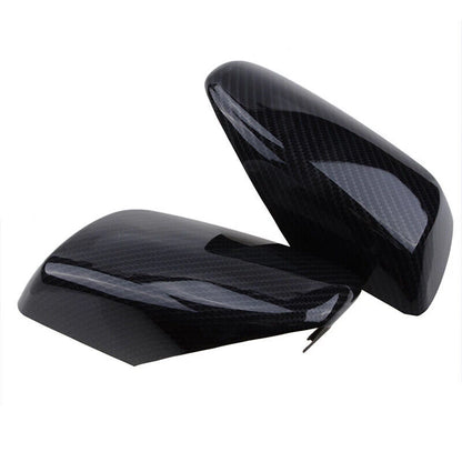 Car Mirror Cover Caps for BMW E60 5-Series 525i 530i 540i (2004-2007) 2 x Carbon Black