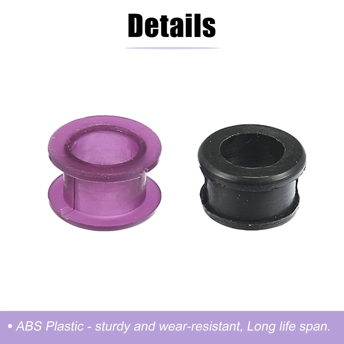 Transmission Shifter Bushing 2 x for Toyota Corolla (2003-2008) Black Purple