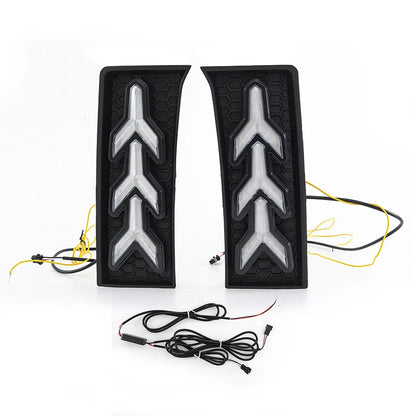 Daytime Running Lights & Turn Signal Fog Lamp LED for 2022-2023 Toyota Tundra