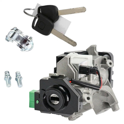 Ignition Switch Lock Cylinder w/2 Keys for Honda Accord CR-V Element (2003-2011)