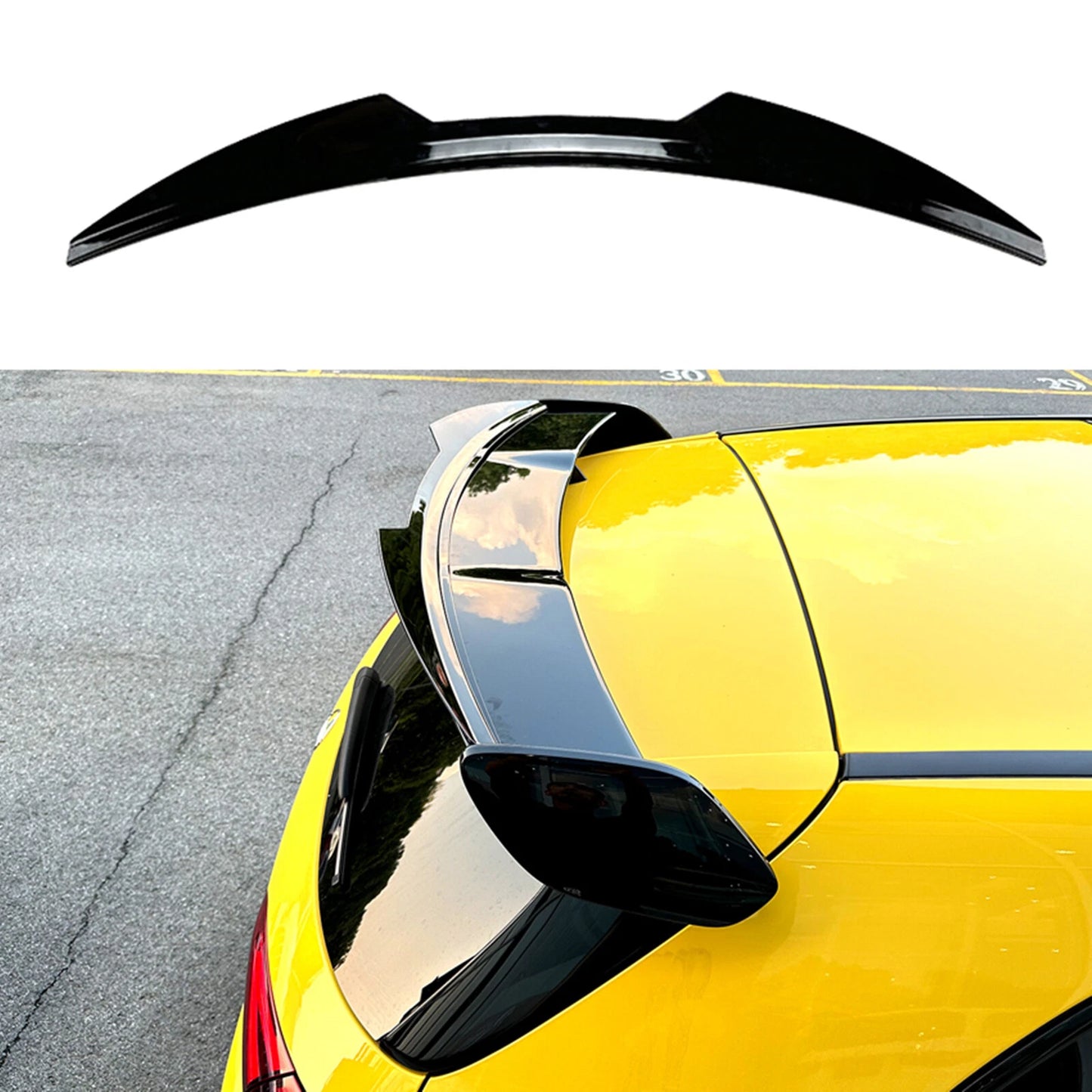 Rear Lip Spoiler for Benz A Class W177 A35 A45 AMG (2019-2022)