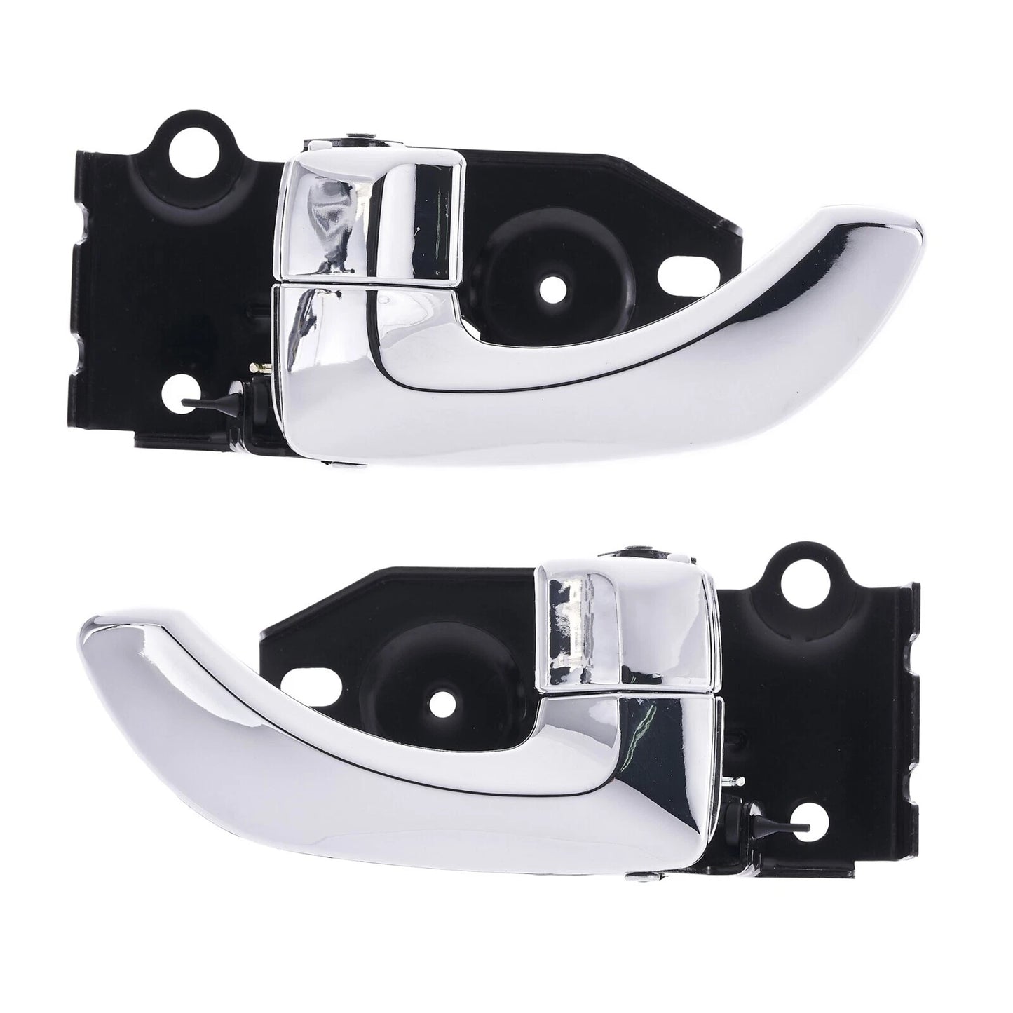 Inner Door Handle Set of 2 Chrome for Hyundai Santa Fe (2000-2005)