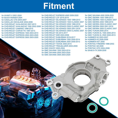 Engine Oil Pump / 55 PSI / Engine Oil Pump for AVANTI II (2001-2004)
