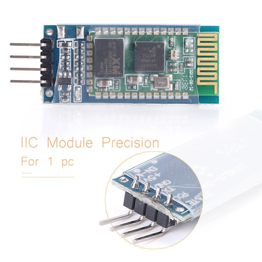 Wireless Serial 4 Pin RF Transceiver Module HC-06 for RS232 Backplane