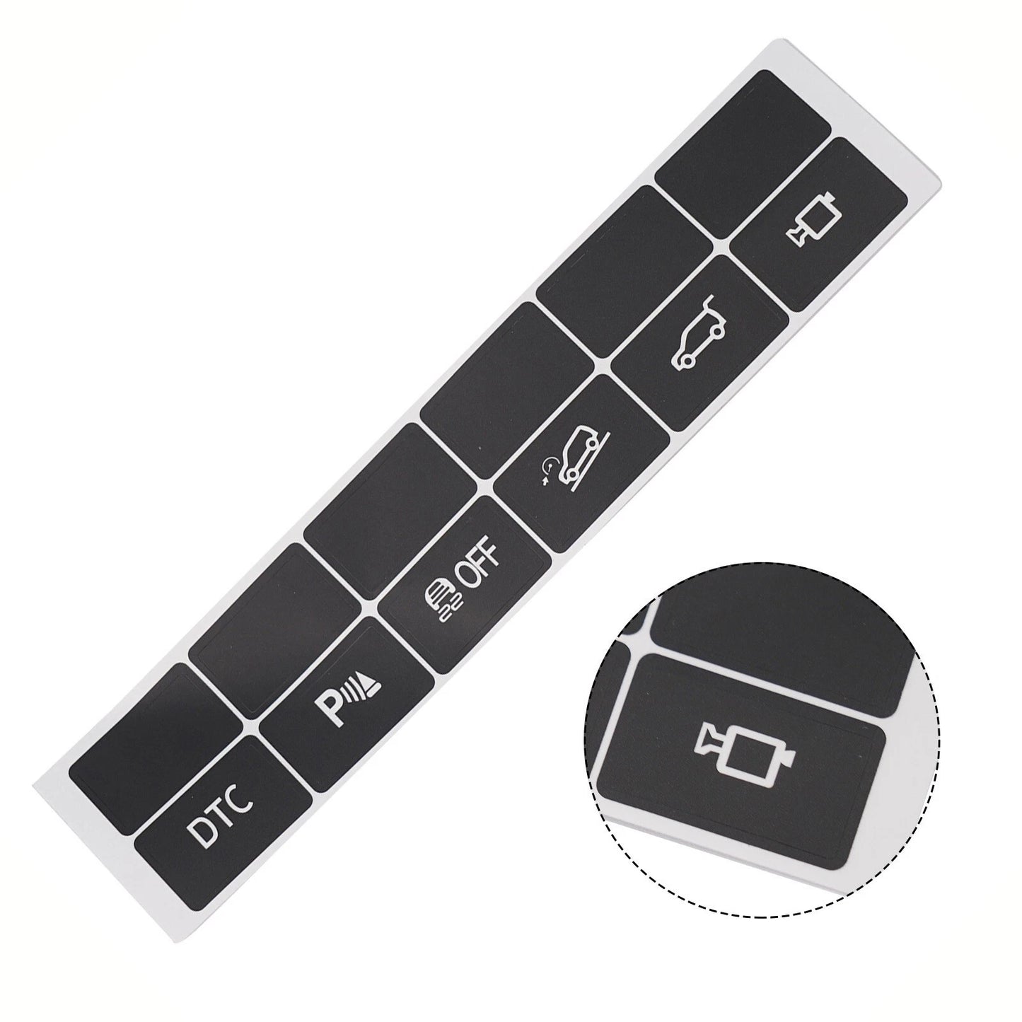 Repair Button Sticker for Car Model