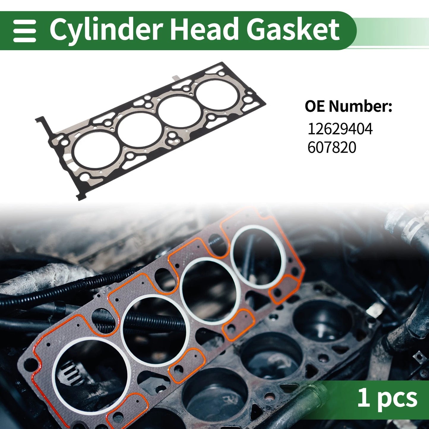 Cylinder Head Gasket for Chevrolet Camaro 2.0L Left & Right