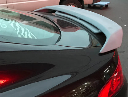 Unpainted Double Layer Rear Trunk Spoiler Wing for Jaguar XF (2012-2015)