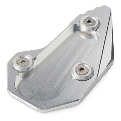 Silver Kickstand Side Stand Pad for BMW R1200R R1200RS LC (2015-2016)