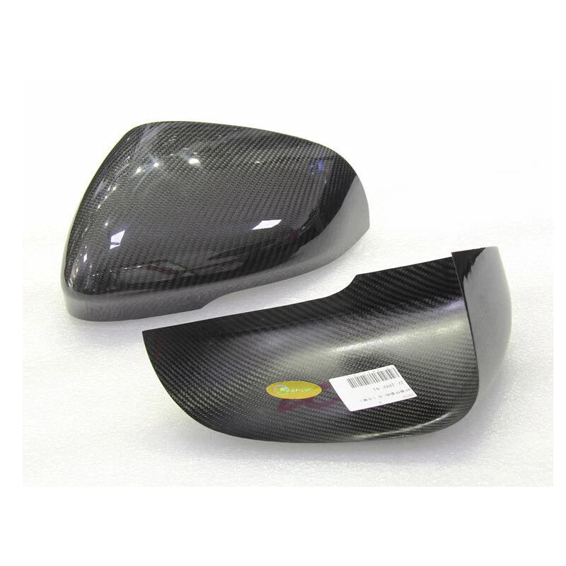 Real Carbon Fiber Wing Side Mirror Cover Caps fit For Jaguar XE XF XJ 2015-2019