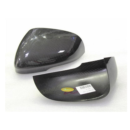 Real Carbon Fiber Wing Side Mirror Cover Caps fit For Jaguar XE XF XJ 2015-2019