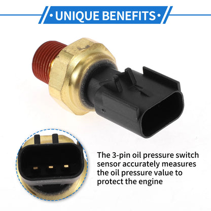 Engine Oil Pressure Sensor for Chrysler 200, Dodge Dart (2011-2016)