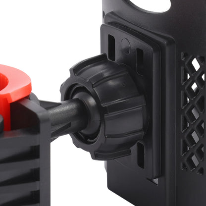Adjustable Motorcycle Handlebar Drink Cup Holder Mount for ATV Bike Black