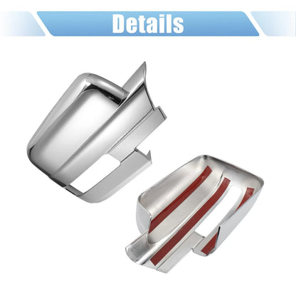 Chrome Plated Full Mirror Covers for Ford F150 2009-2014 (2 x Covers)