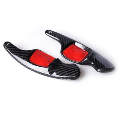 Black Carbon Steering Wheel Shift Paddle for VW Tiguan Golf 7 Passat B8 (2016-2023)