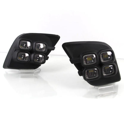 Daytime Running Lights Driving Fog Lamps for Toyota Hilux (2015–2017)