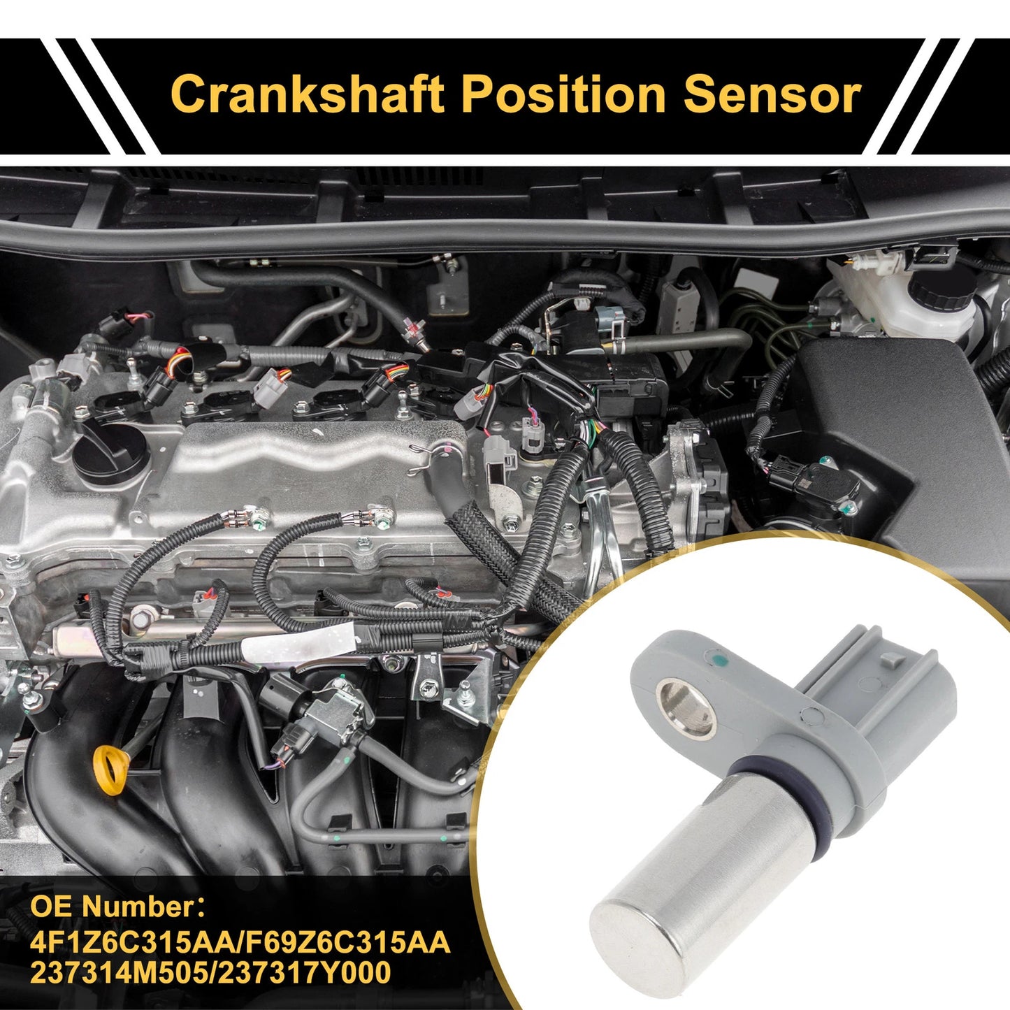 Crankshaft Position Sensor for Nissan Primera 1.6 16V (1996-2002)