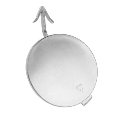 Silver Front Bumper Tow Hook Eye Cap Cover for Kia Optima (2014-2015)