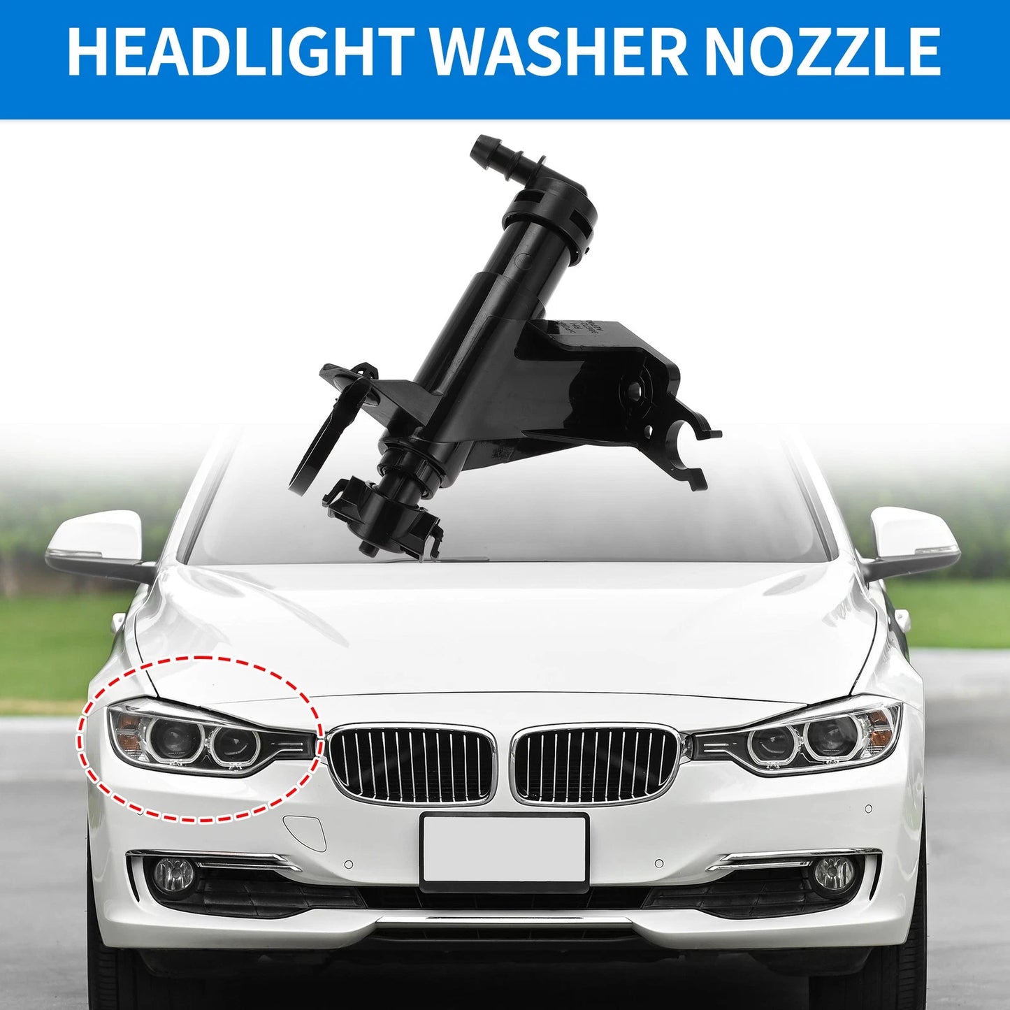 Headlight Washer Nozzle for Kia CEED (2012-2017)