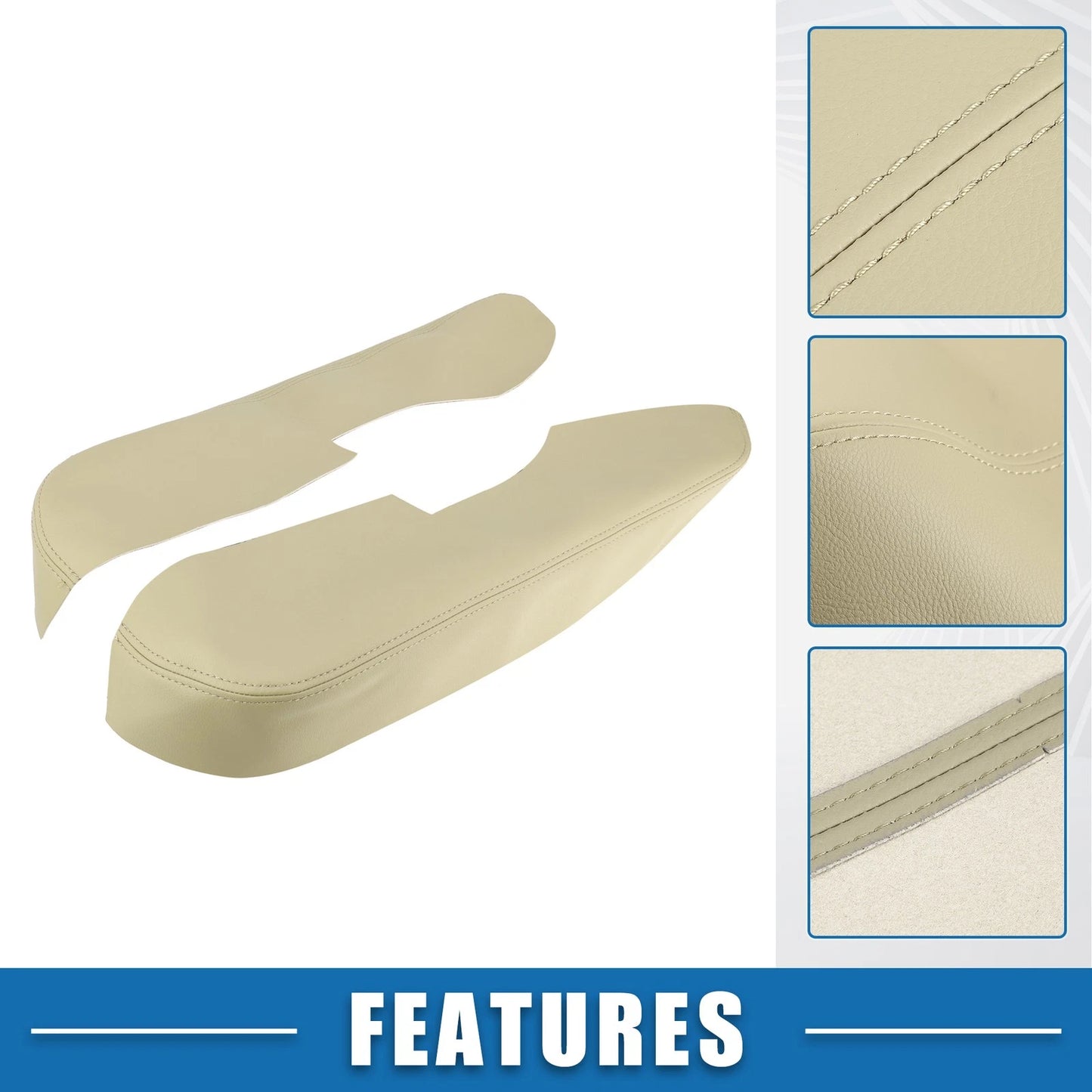 Door Panel Armrest Cover for Acura TL Beige (2009 - 2014)