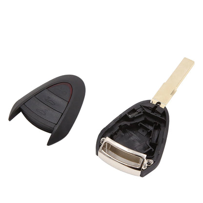 Car Replacement Key Shell Case for Porsche Boxster Cayman 911 3 Button Key