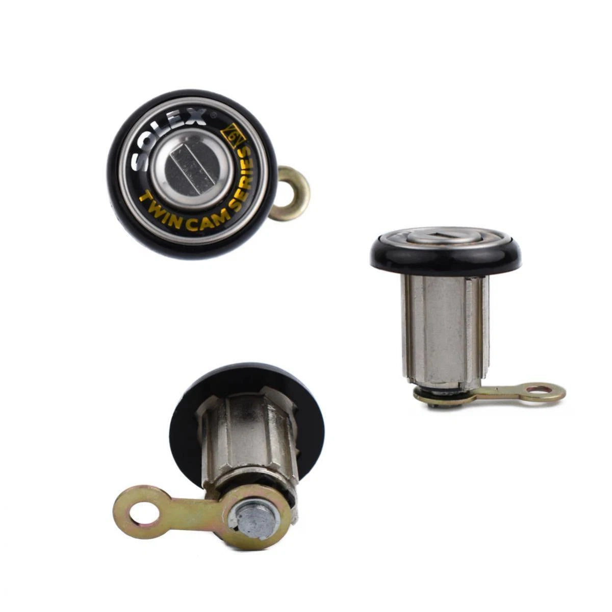 Solex Door Trunk Lock Flat Key Cylinder Set Fits Toyota Nissan Universal D06