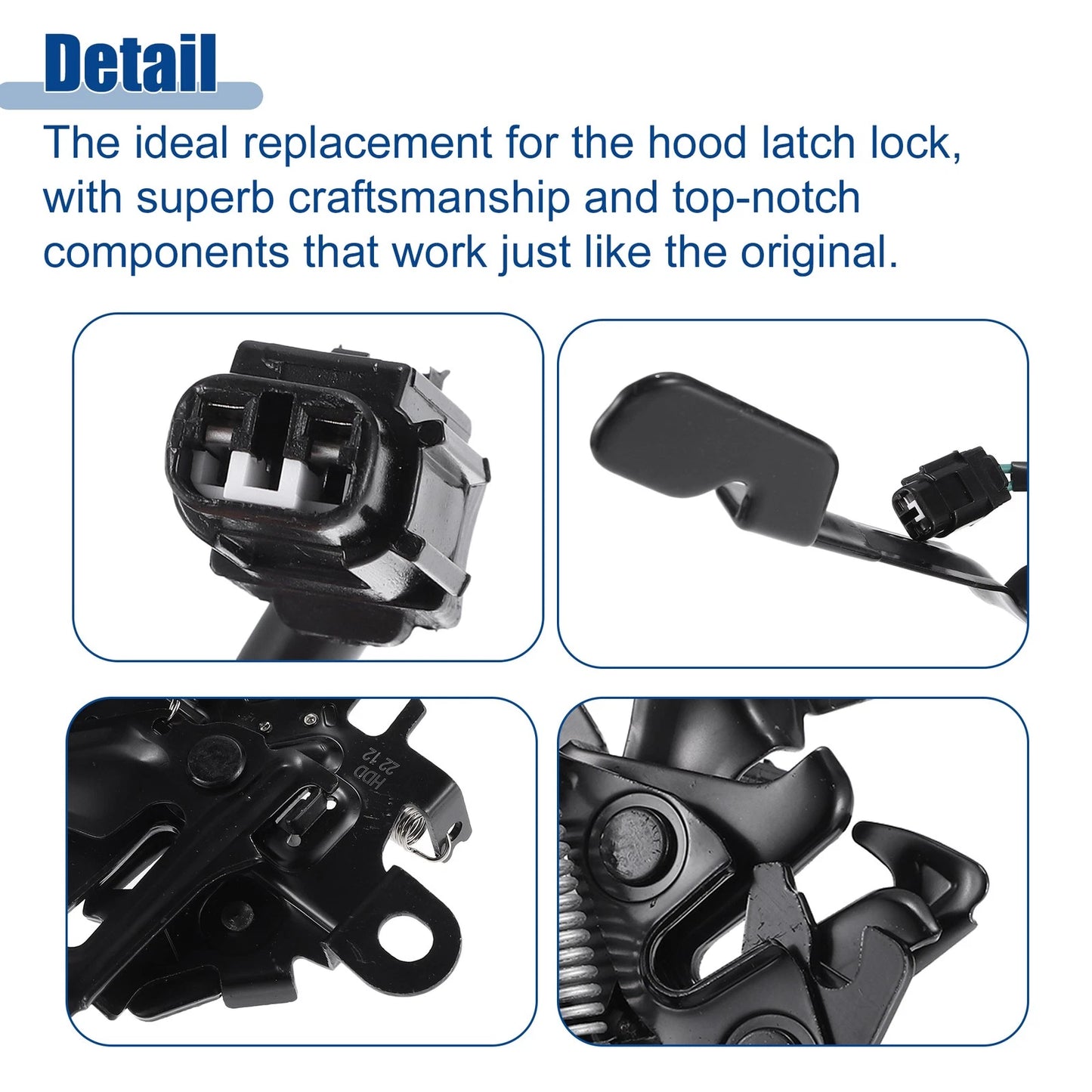 Hood Latch Assembly for Toyota RAV4 (2019-2021)