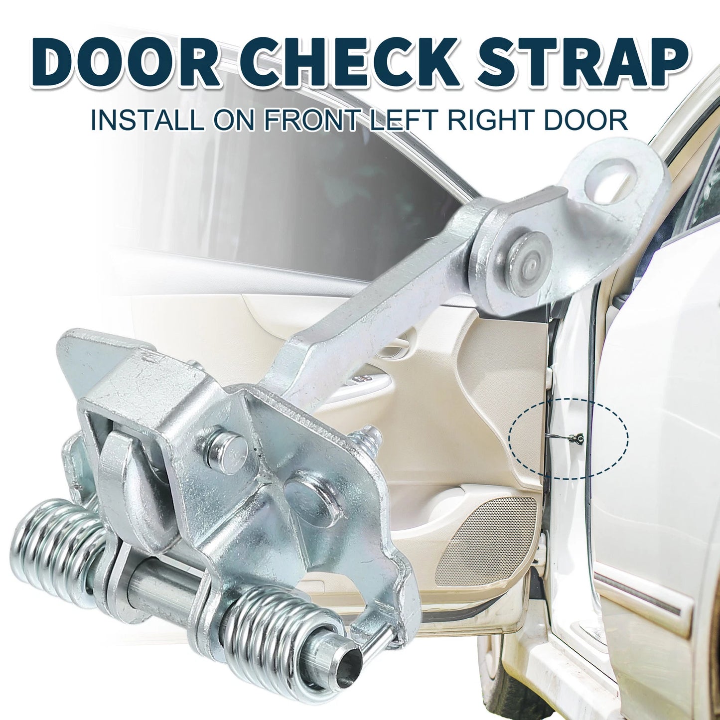 Door Check Strap Stopper Limiter for Peugeot 206 (1998-2012)