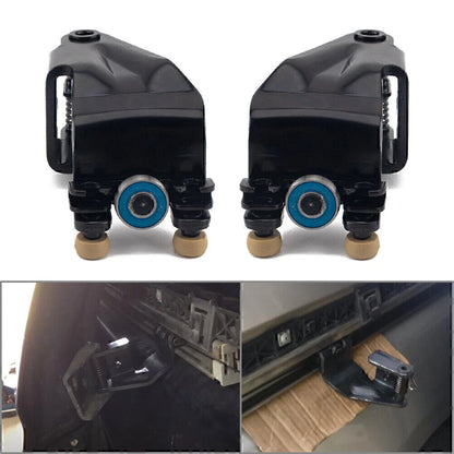 Black Iron Center Mount Sliding Door Rollers for Honda Odyssey (2005-2010)