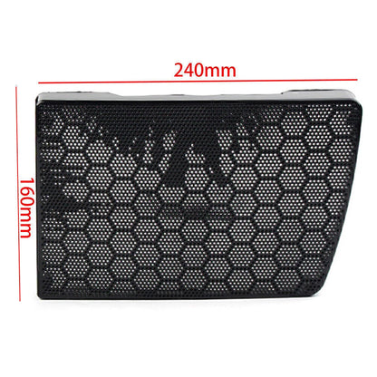 6 x 9" Saddlebag Lid Speaker Grills for Harley Street Road Glide (1993-2013)