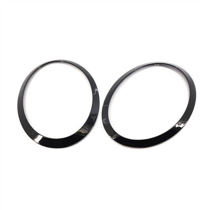 Gloss Black Headlight & Taillight Rings Trim for 2014-2021 Mini Cooper F55/F56/F57
