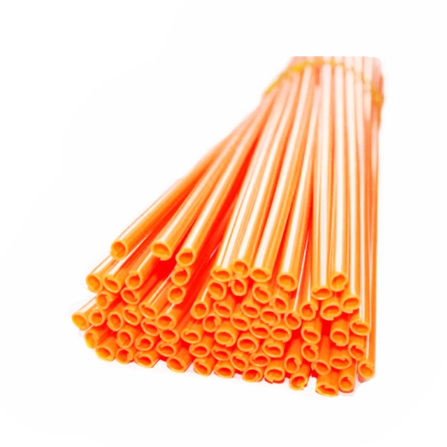 72pcs Orange Spoke Wraps for MX Motorcross Dirt Bike KTM CRF YZF