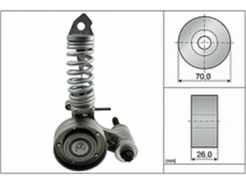 Drive Belt Tensioner Assembly for Holden Cruze JH (2011–2015)