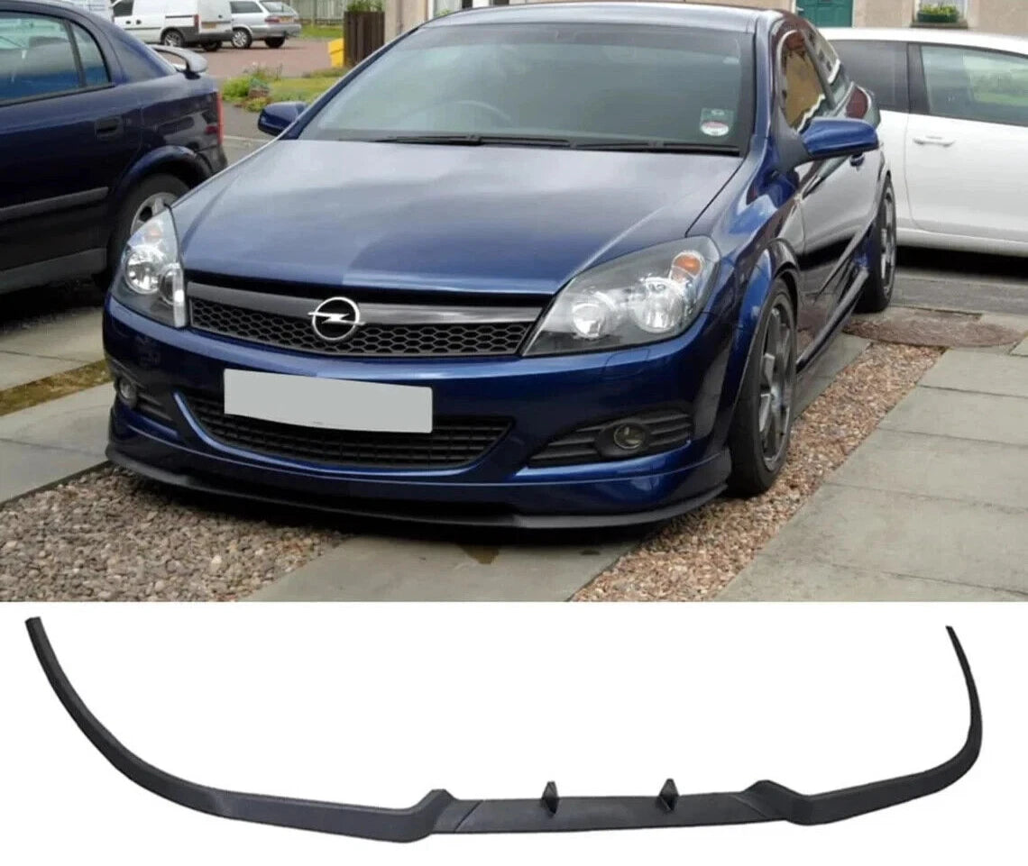 Front Bumper Lip for Opel Astra H (2004-2010) 3 Pcs