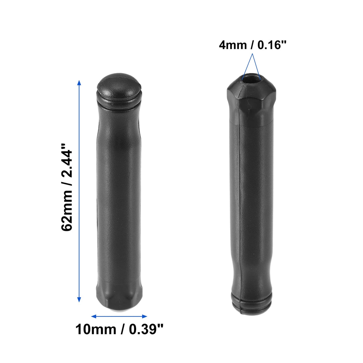 Door Lock Rod Knob Black for Honda Civic Si (2002 - 2005)