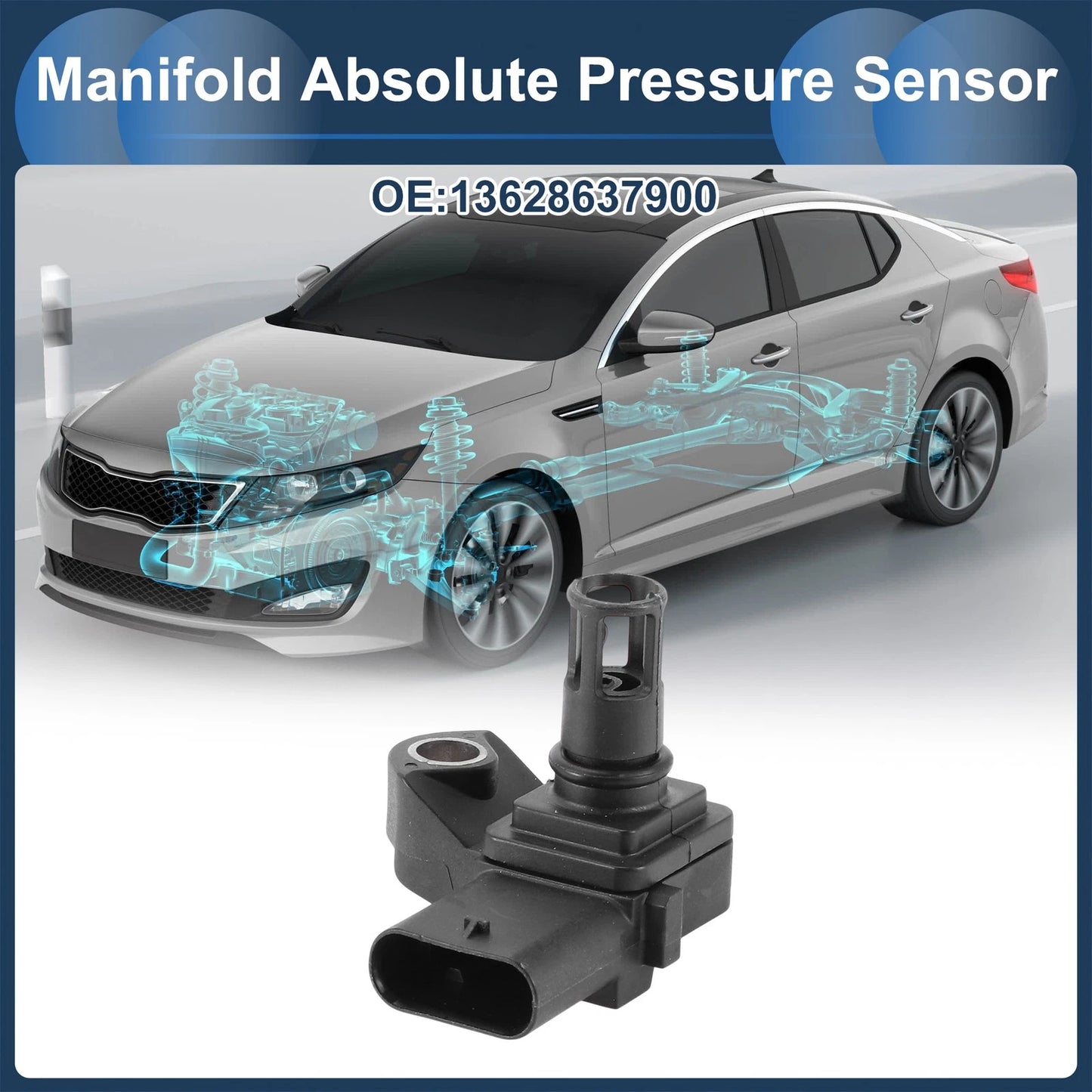 MAP Pressure Sensor for BMW 7 Series (2002-2008)
