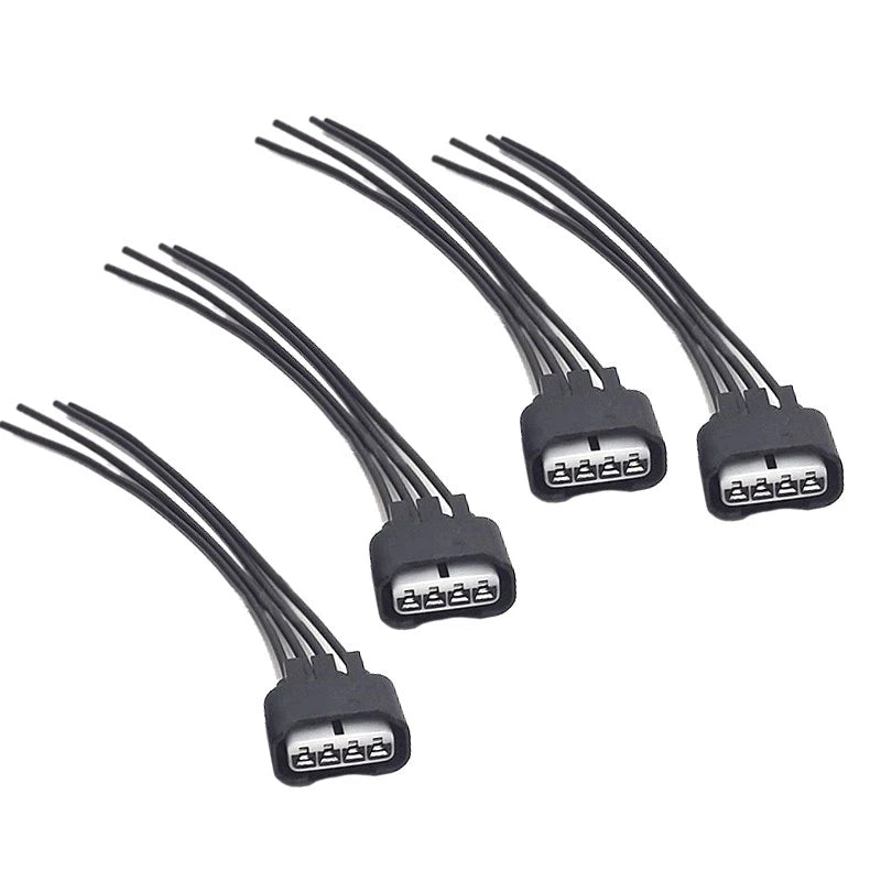 4x Ignition Coil Connector Plug Harness for Toyota Corolla, Camry, RAV4 (2003-2023)