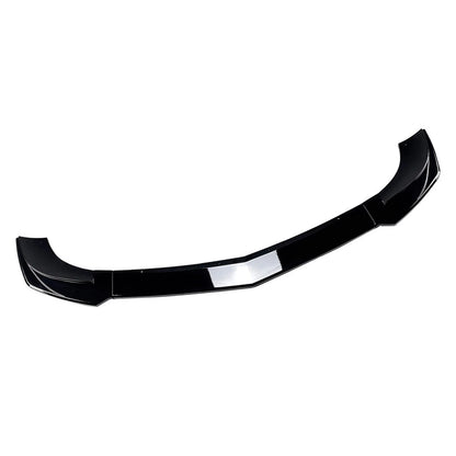 Black Front Bumper Spoiler for Mercedes Benz C Class W204 S204 (2011-2014)