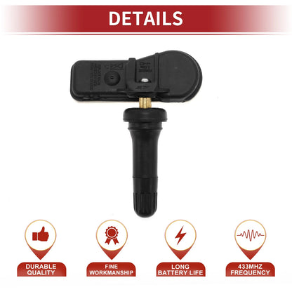 Tire Pressure Sensor 433MHz for Volvo XC90 (2016-2021) 1 x Pcs