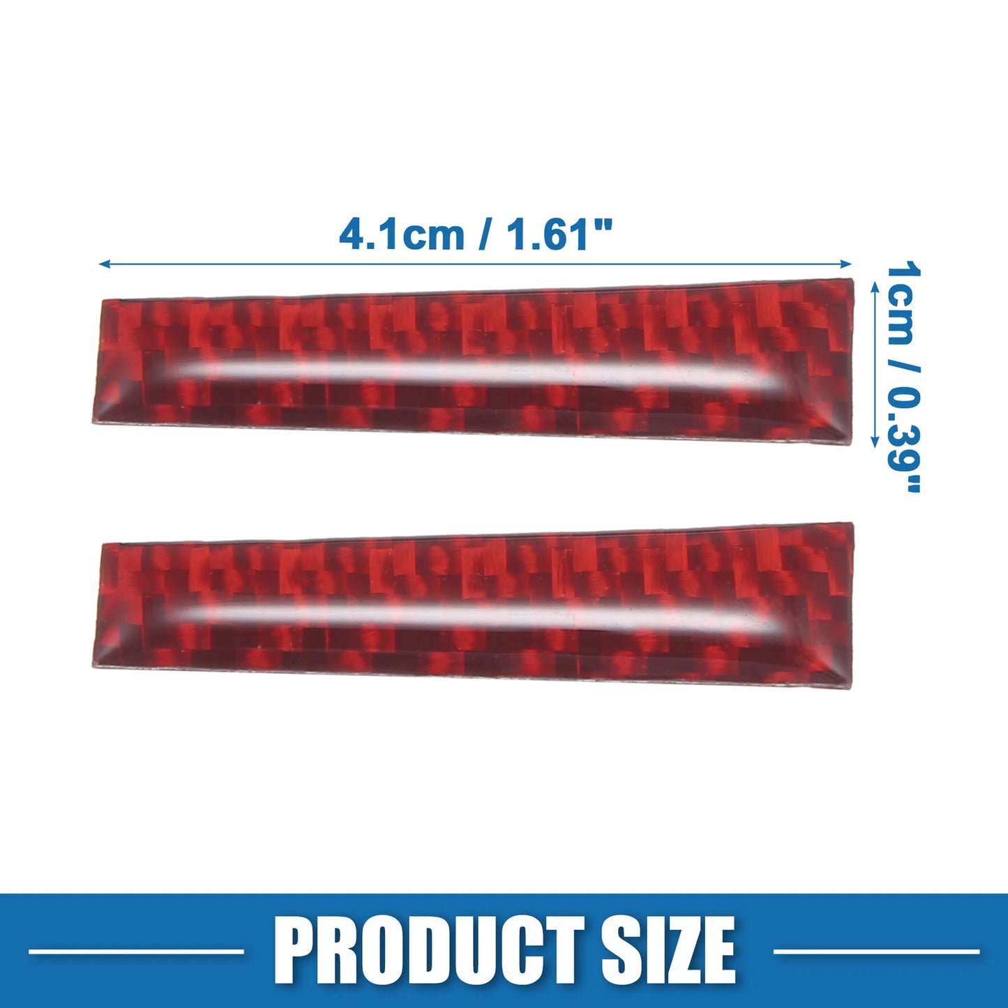 Gear Shift Box Panel Trim Cover for Ford Mustang (2015-2023) Red