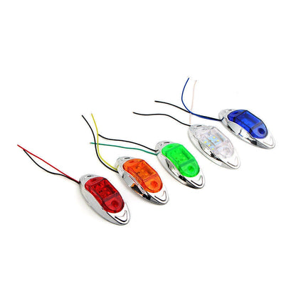 24V 6 x LED Indicator Light for Truck Trailer Side Marker Brake Warning Light