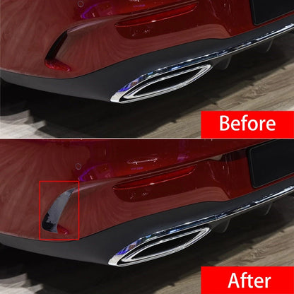 Rear Bumper Splitter Diffuser Spoiler Cover for Benz C118 CLA35 (2020-2023)