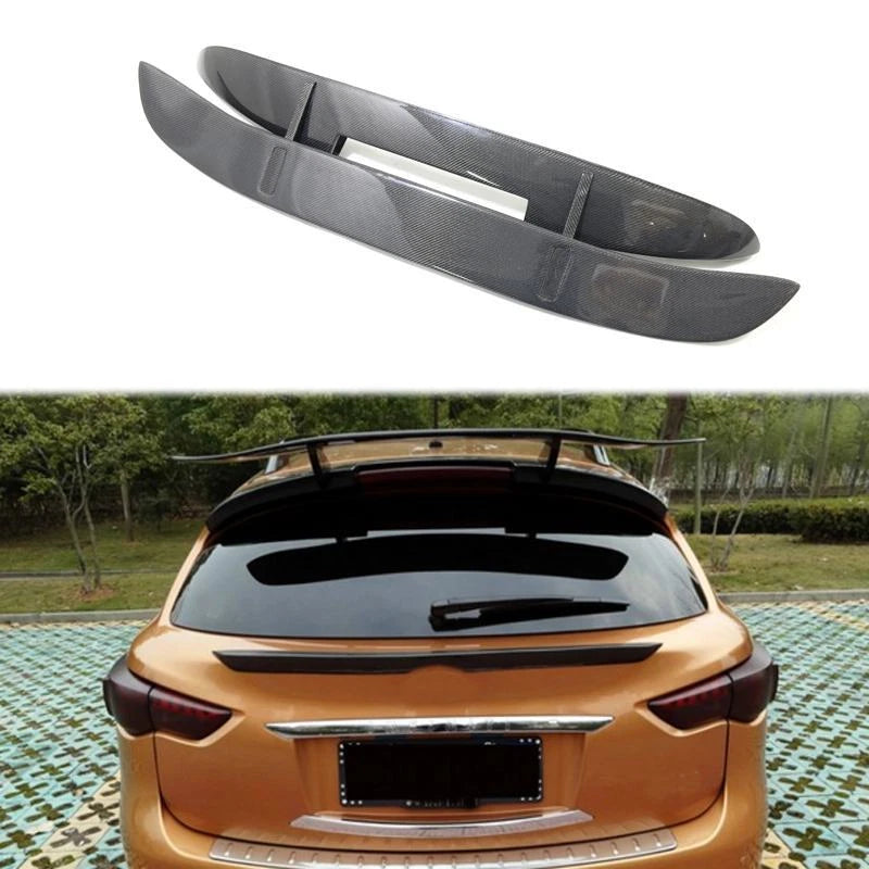 Carbon Fiber Rear Roof Spoiler Wing for Infiniti FX35 2007-2012
