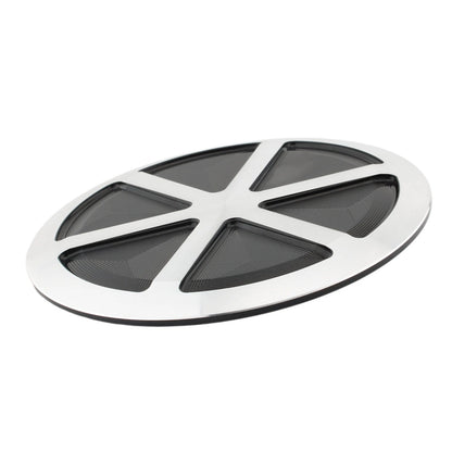 Black White Side Engine Decorative Cover for YAMAHA Vmax 1200 (1985-2007)