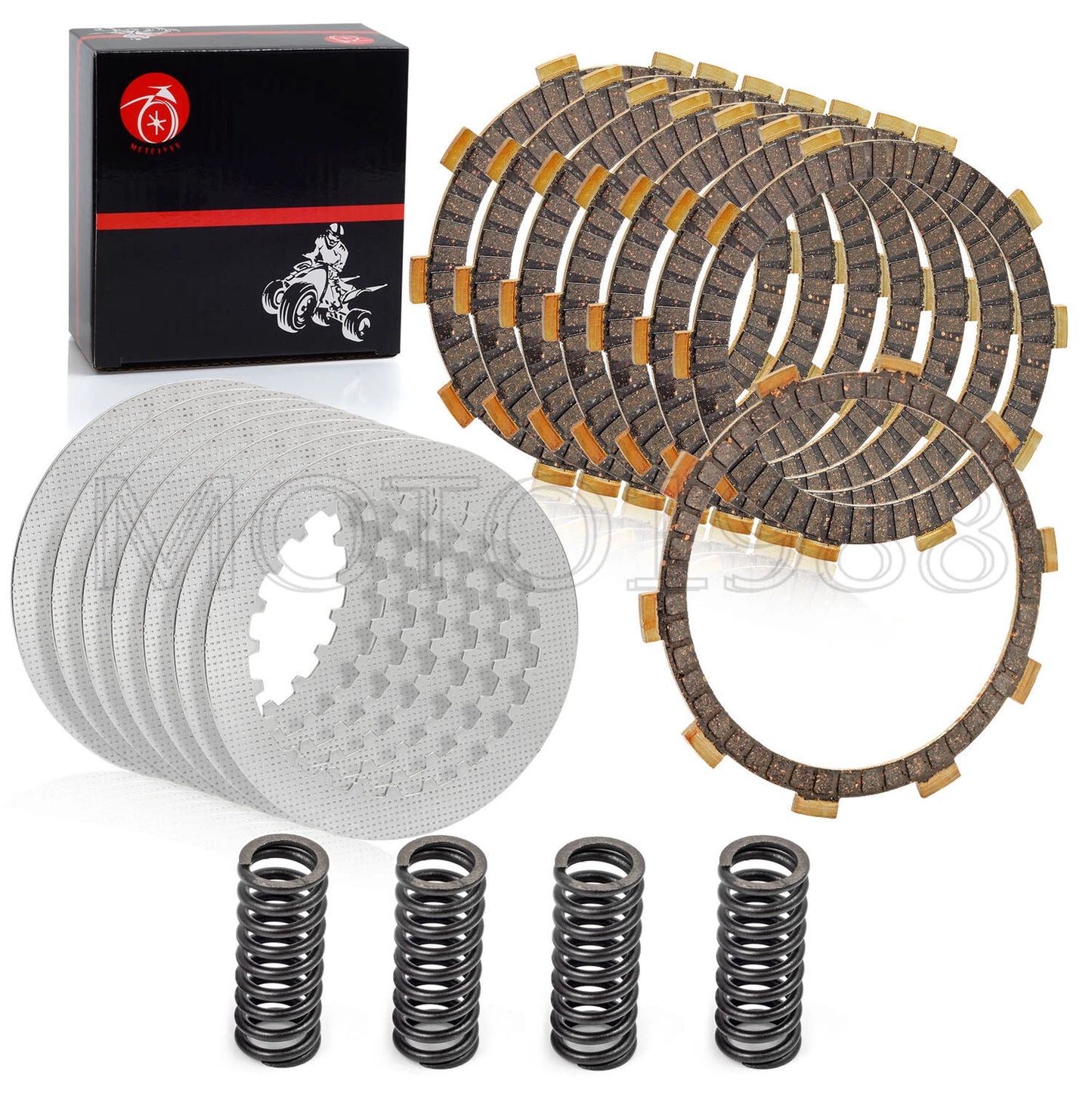 Clutch Friction Steel Plates & Springs for Honda VT750C Shadow ACE (1998–2003)