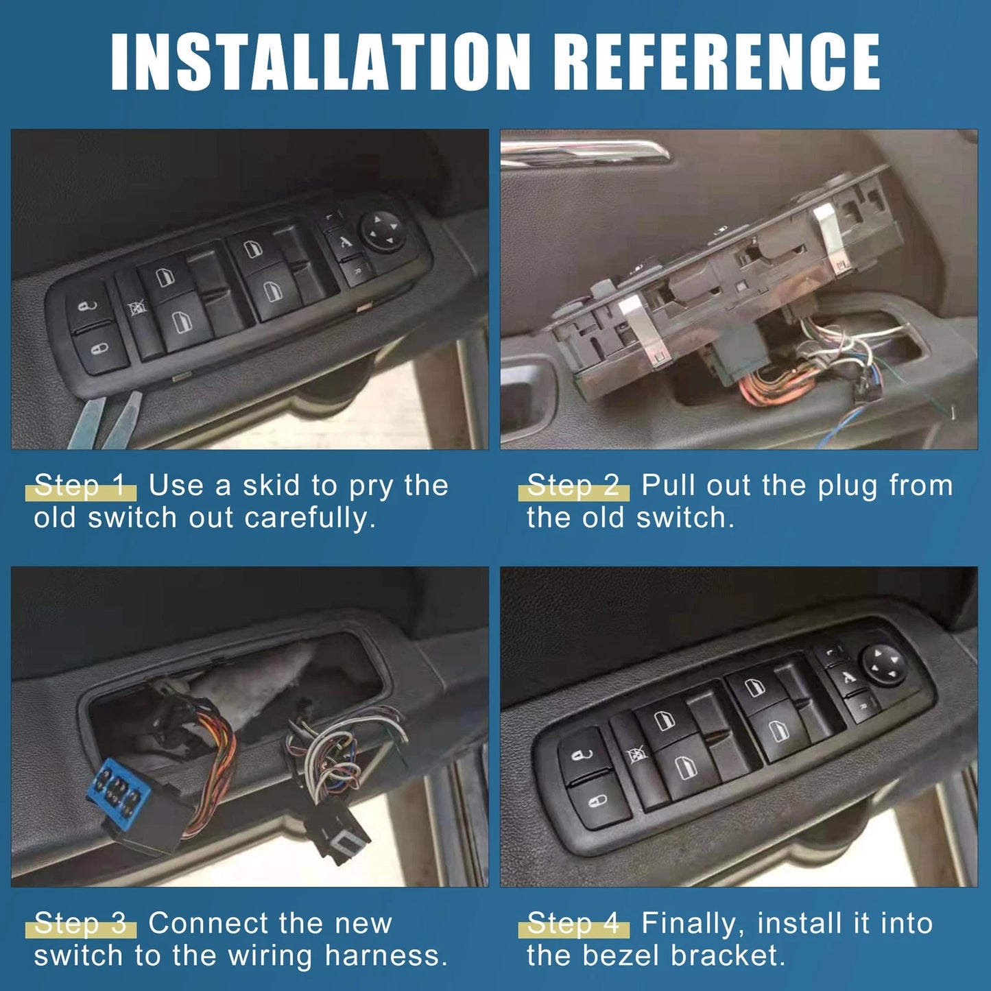Power Window Switch for Ford Fiesta (2008-2009)